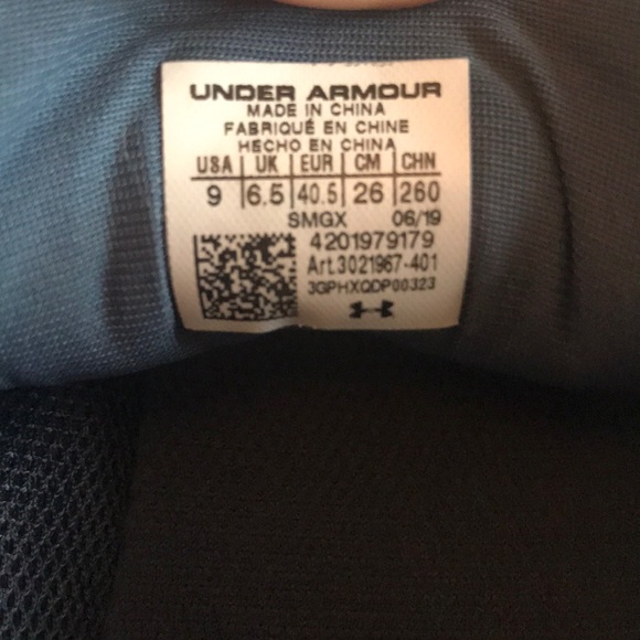 COPY - UA Under Armour Charged Impulse Running Shoes 9 - Picture 5 of 7